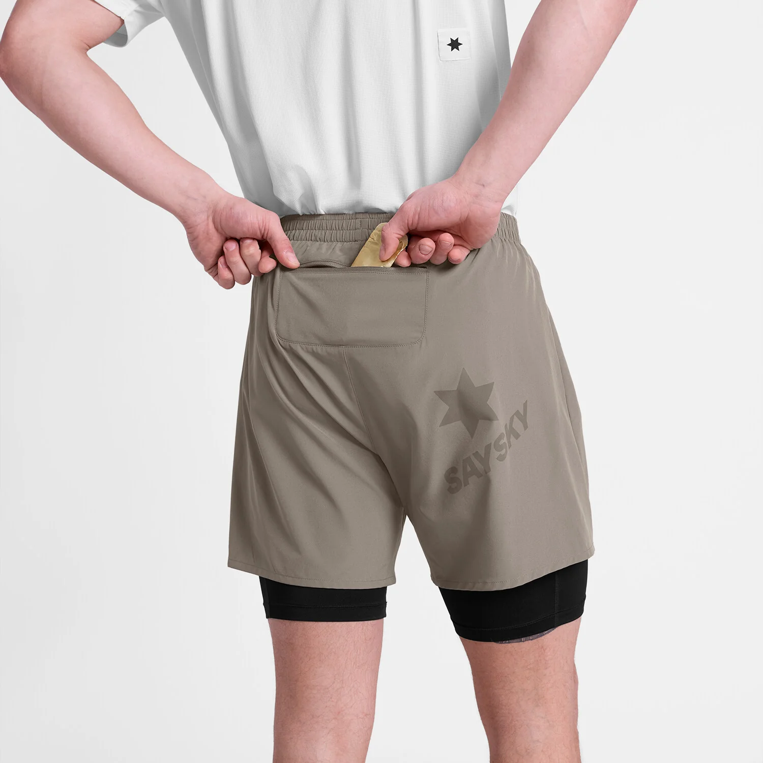 2 in 1 Pace Shorts 5'' - Image 3